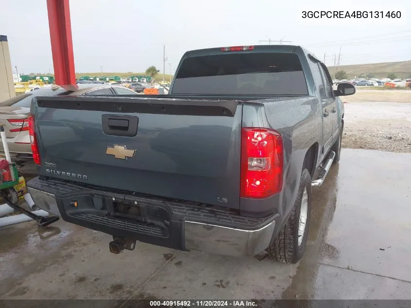 2011 Chevrolet Silverado 1500 Ls VIN: 3GCPCREA4BG131460 Lot: 40915492