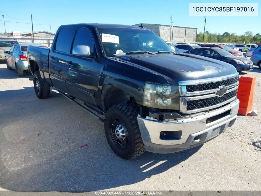 2011 Chevrolet Silverado 2500Hd Ltz VIN: 1GC1CYC85BF197016 Lot: 40925445