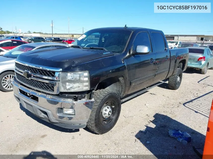 2011 Chevrolet Silverado 2500Hd Ltz VIN: 1GC1CYC85BF197016 Lot: 40925445