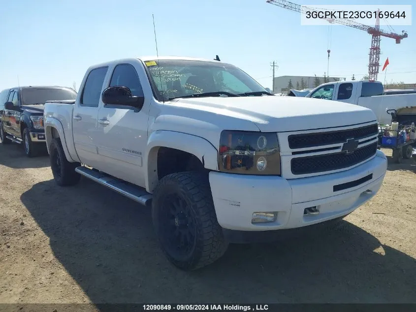 2012 Chevrolet Silverado 1500 VIN: 3GCPKTE23CG169644 Lot: 12090849