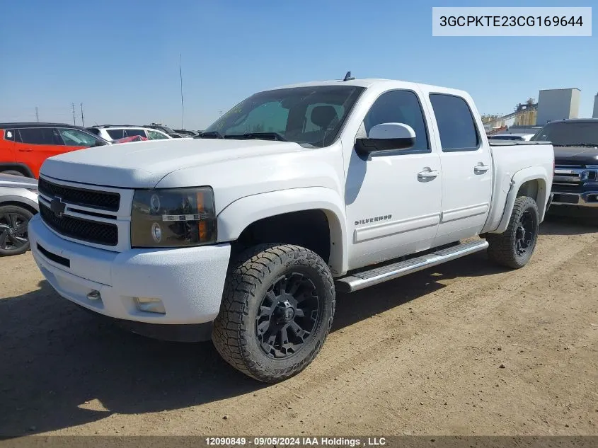 2012 Chevrolet Silverado 1500 VIN: 3GCPKTE23CG169644 Lot: 12090849