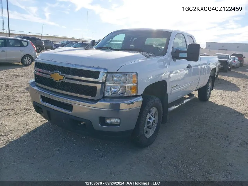 1GC2KXCG4CZ122459 2012 Chevrolet Silverado K2500 Heavy Duty Lt