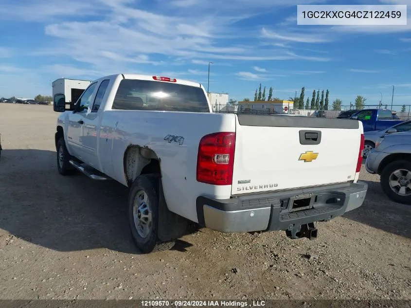 1GC2KXCG4CZ122459 2012 Chevrolet Silverado K2500 Heavy Duty Lt