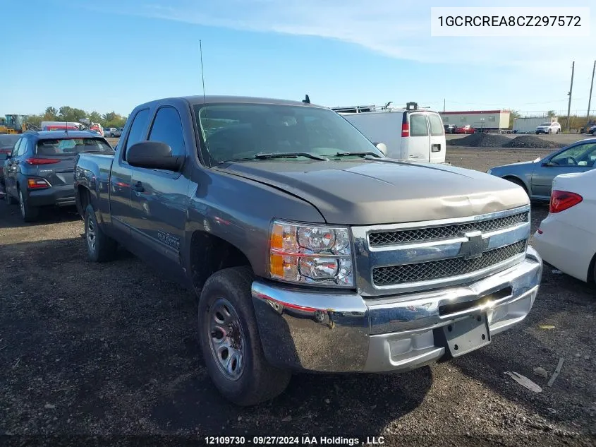 1GCRCREA8CZ297572 2012 Chevrolet Silverado 1500