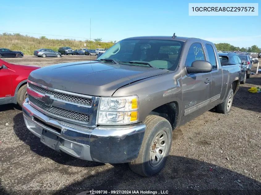 2012 Chevrolet Silverado 1500 VIN: 1GCRCREA8CZ297572 Lot: 12109730