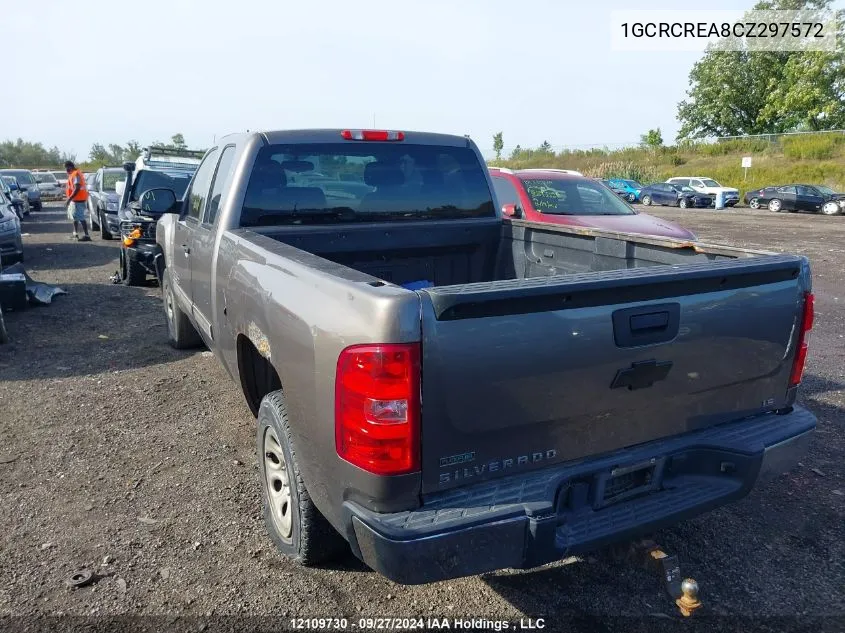 2012 Chevrolet Silverado 1500 VIN: 1GCRCREA8CZ297572 Lot: 12109730