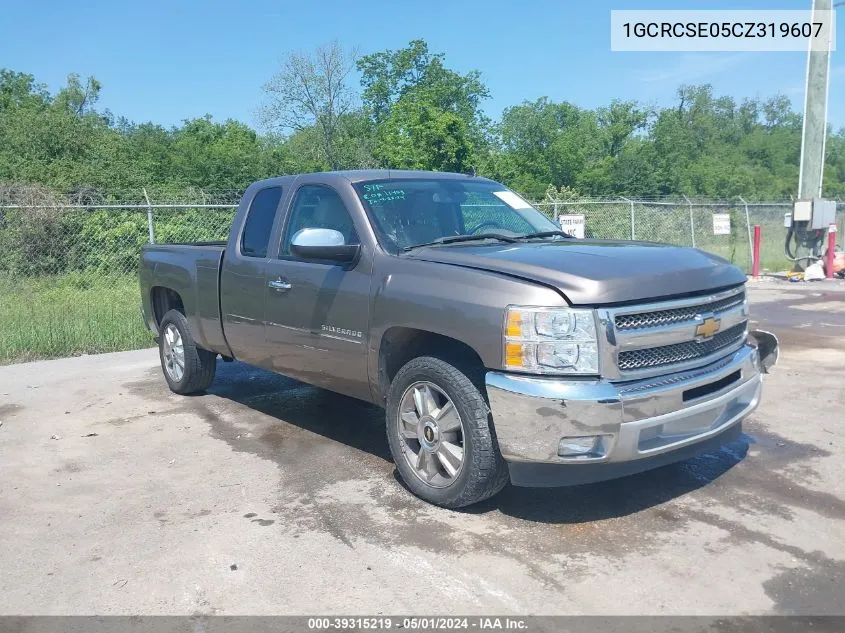 1GCRCSE05CZ319607 2012 Chevrolet Silverado 1500 Lt