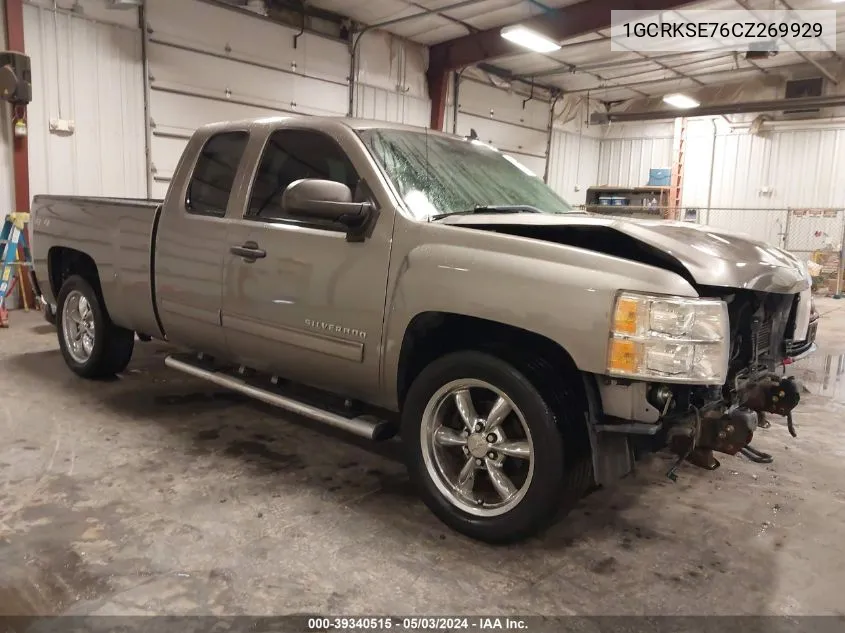 2012 Chevrolet Silverado 1500 Lt VIN: 1GCRKSE76CZ269929 Lot: 39340515