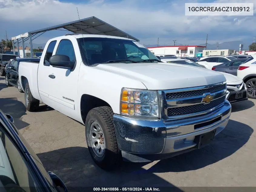 1GCRCREA6CZ183912 2012 Chevrolet Silverado 1500 Ls