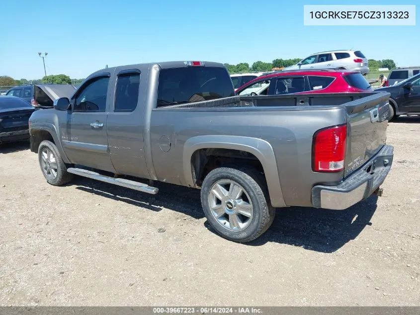 2012 Chevrolet Silverado 1500 Lt VIN: 1GCRKSE75CZ313323 Lot: 39667223