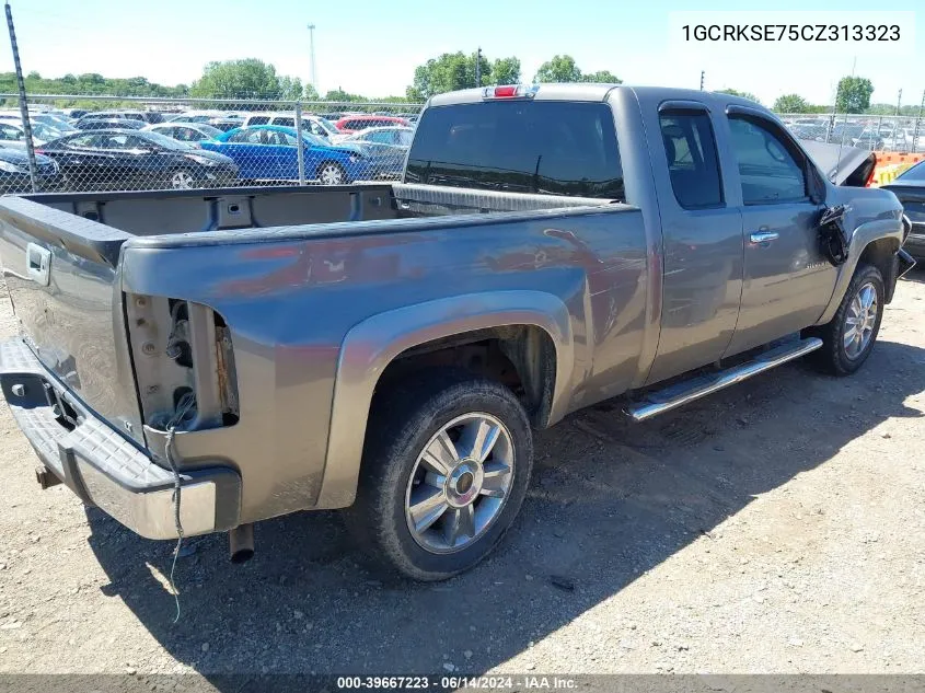 2012 Chevrolet Silverado 1500 Lt VIN: 1GCRKSE75CZ313323 Lot: 39667223