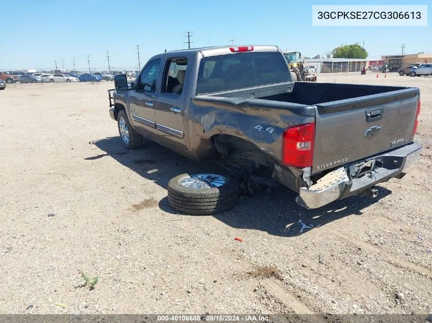 3GCPKSE27CG306613 2012 Chevrolet Silverado 1500 Lt