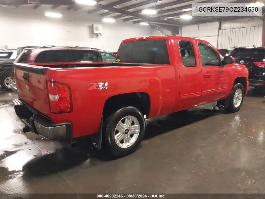 2012 Chevrolet Silverado 1500 Lt VIN: 1GCRKSE79CZ234530 Lot: 40202246