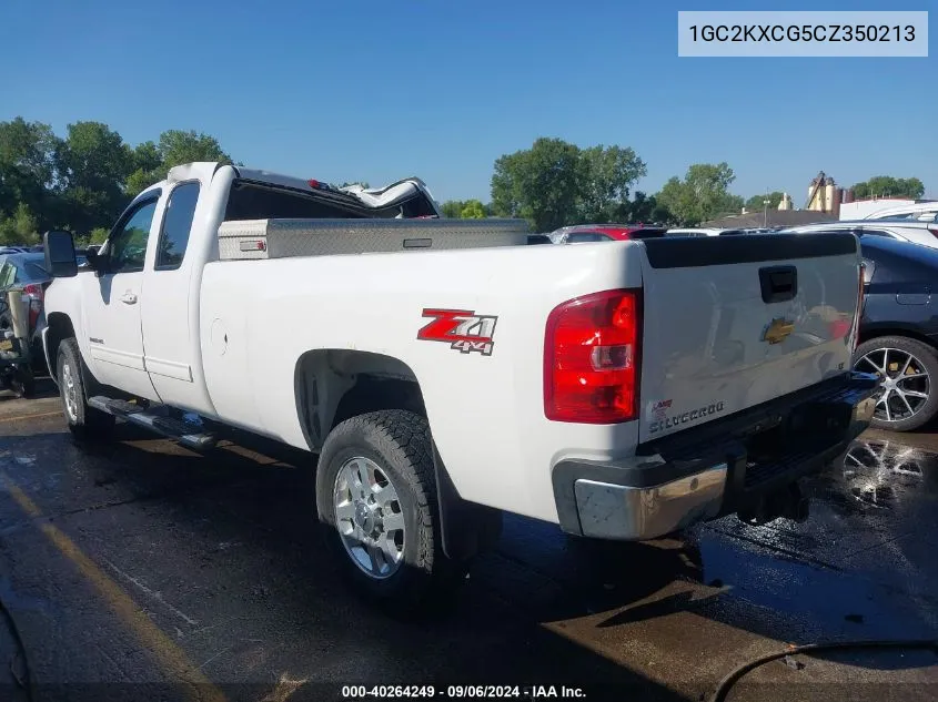 1GC2KXCG5CZ350213 2012 Chevrolet Silverado 2500Hd Lt