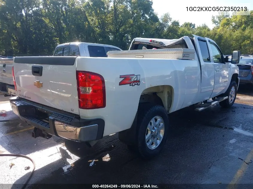 1GC2KXCG5CZ350213 2012 Chevrolet Silverado 2500Hd Lt