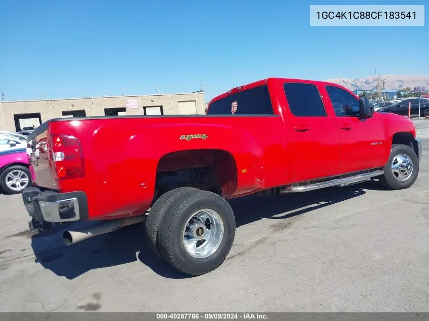 2012 Chevrolet Silverado 3500Hd Ltz VIN: 1GC4K1C88CF183541 Lot: 40287766