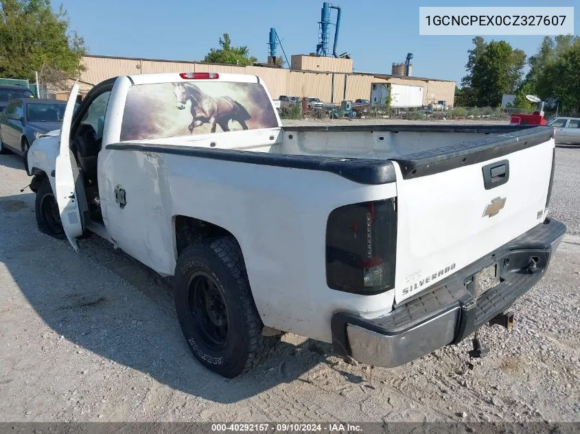 2012 Chevrolet Silverado C1500 VIN: 1GCNCPEX0CZ327607 Lot: 40292157