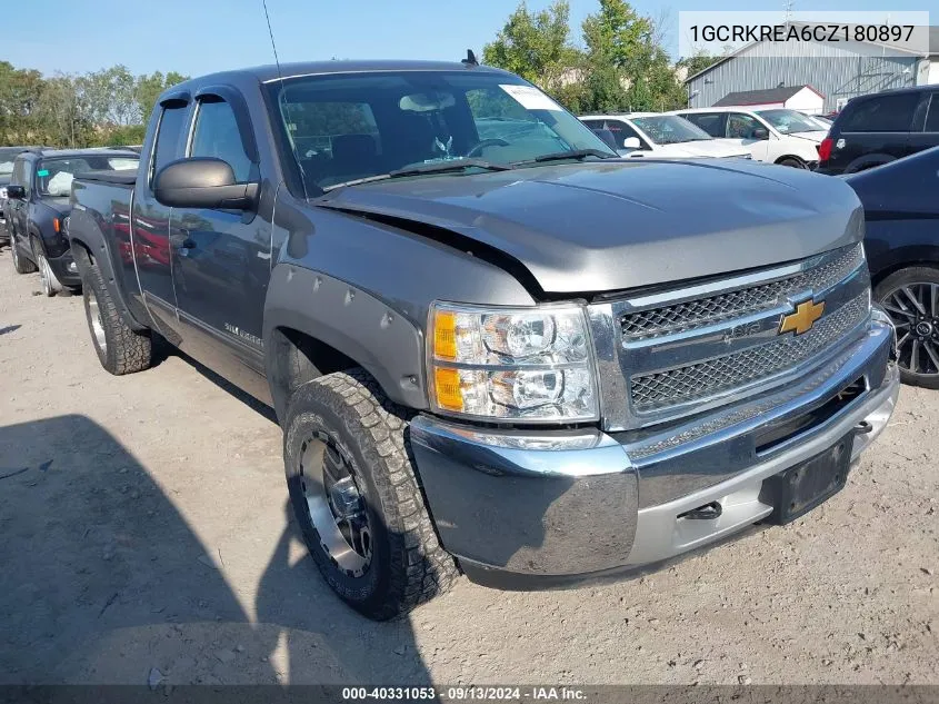 2012 Chevrolet Silverado K1500 Ls VIN: 1GCRKREA6CZ180897 Lot: 40331053