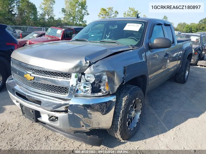 2012 Chevrolet Silverado K1500 Ls VIN: 1GCRKREA6CZ180897 Lot: 40331053