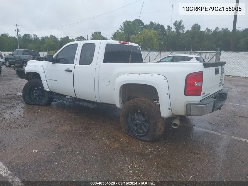 2012 Chevrolet Silverado K1500 VIN: 1GCRKPE79CZ156005 Lot: 40334528