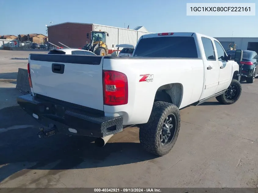 2012 Chevrolet Silverado 2500Hd Lt VIN: 1GC1KXC80CF222161 Lot: 40342921