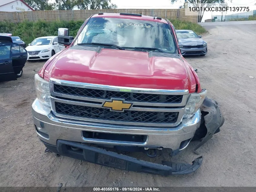 1GC1KXC83CF139775 2012 Chevrolet Silverado 2500Hd Lt