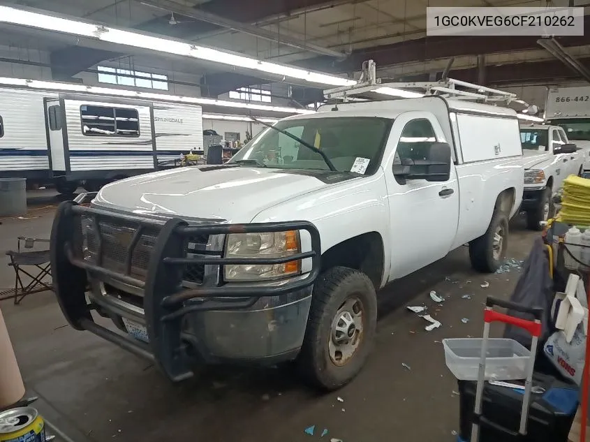 1GC0KVEG6CF210262 2012 Chevrolet Silverado K2500 Heavy Duty