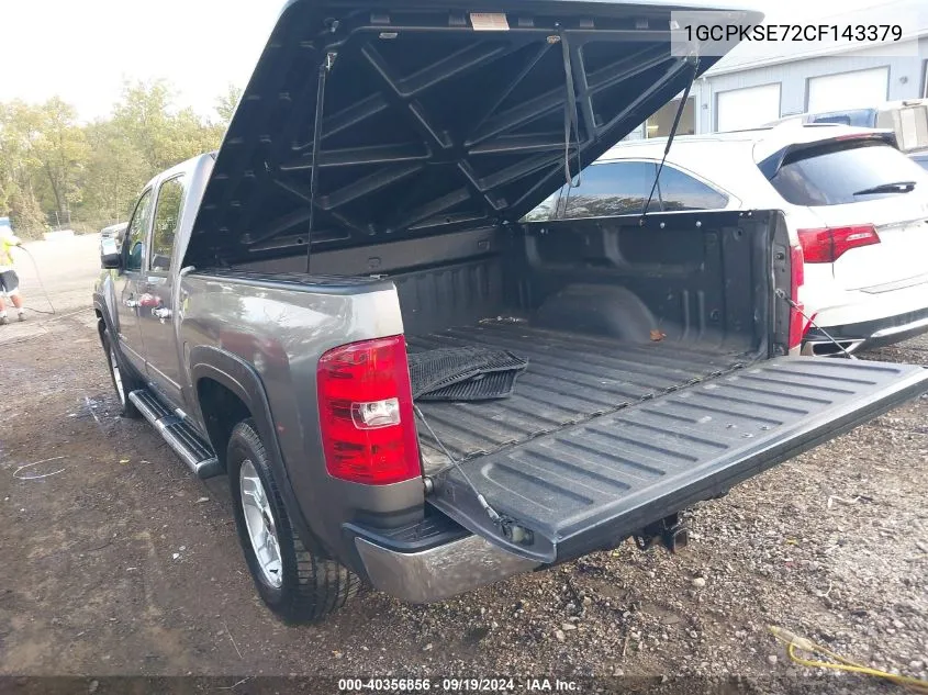 2012 Chevrolet Silverado 1500 Lt VIN: 1GCPKSE72CF143379 Lot: 40356856