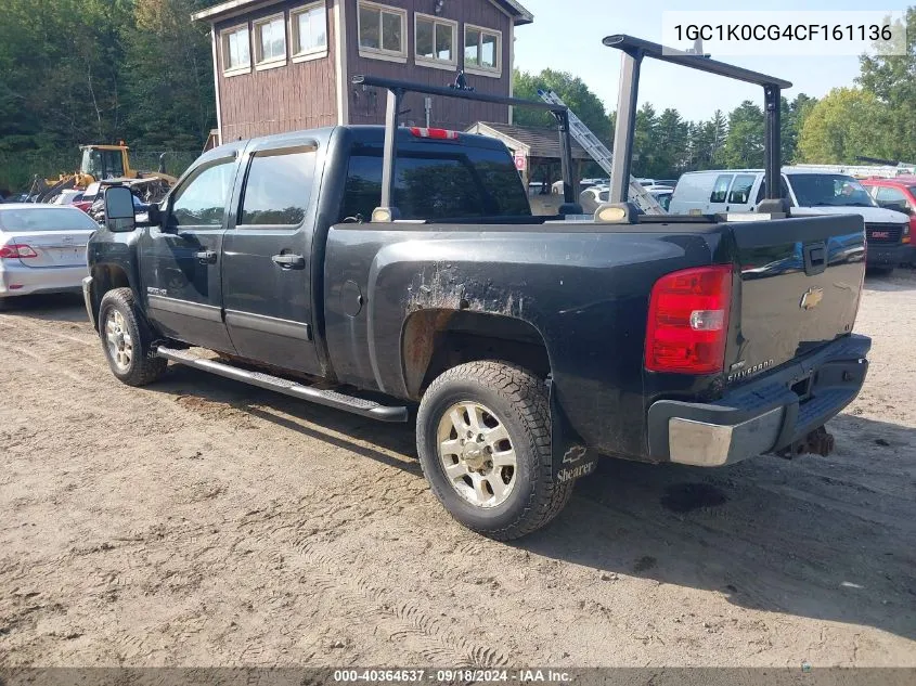 2012 Chevrolet Silverado K3500 Lt VIN: 1GC1K0CG4CF161136 Lot: 40364637