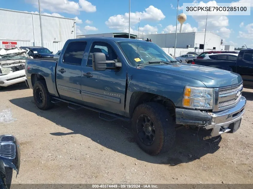 2012 Chevrolet Silverado 1500 Lt VIN: 3GCPKSE79CG285100 Lot: 40374449