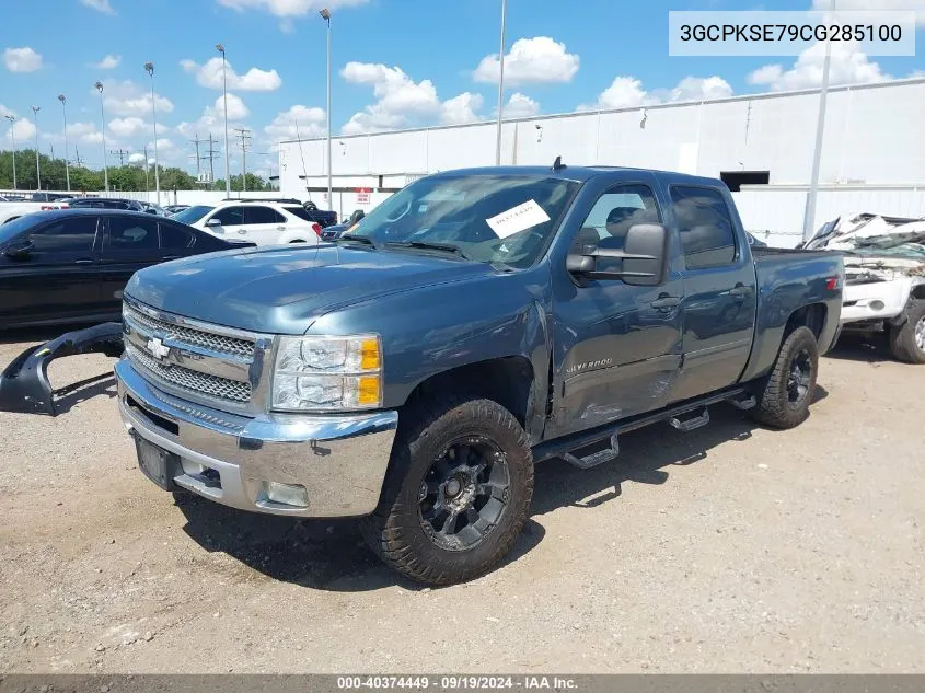 3GCPKSE79CG285100 2012 Chevrolet Silverado 1500 Lt