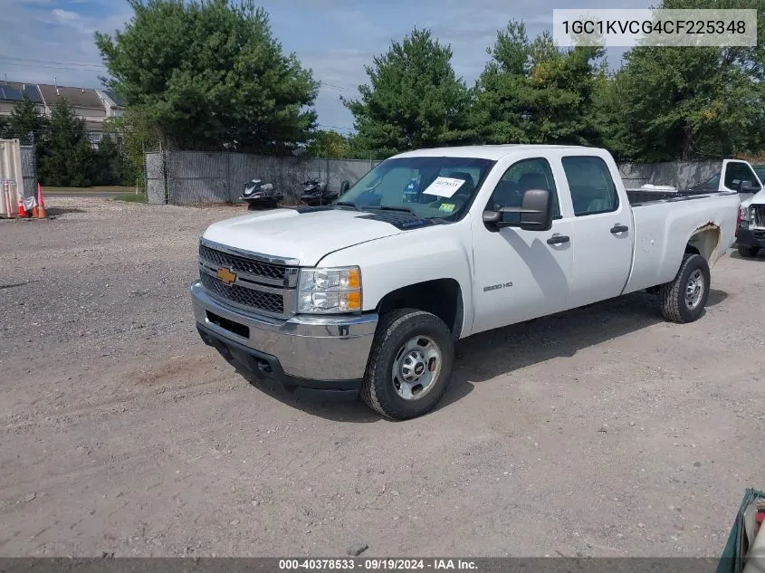 1GC1KVCG4CF225348 2012 Chevrolet Silverado 2500Hd Work Truck