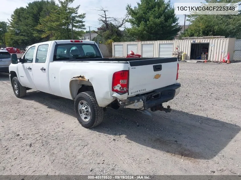 1GC1KVCG4CF225348 2012 Chevrolet Silverado 2500Hd Work Truck