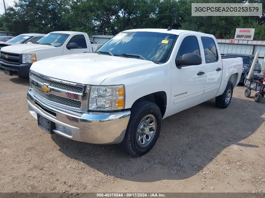 2012 Chevrolet Silverado 1500 Lt VIN: 3GCPCSEA2CG253579 Lot: 40378544