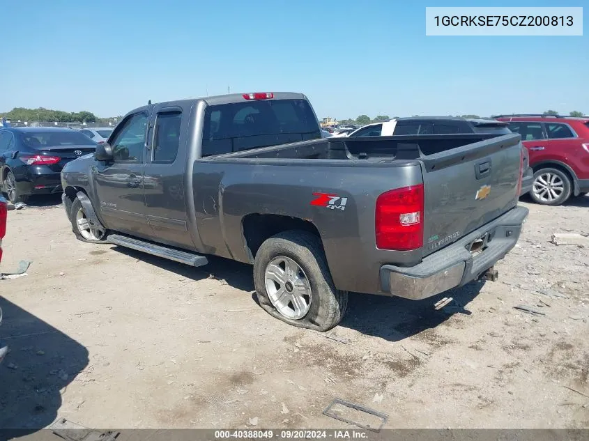 1GCRKSE75CZ200813 2012 Chevrolet Silverado 1500 Lt