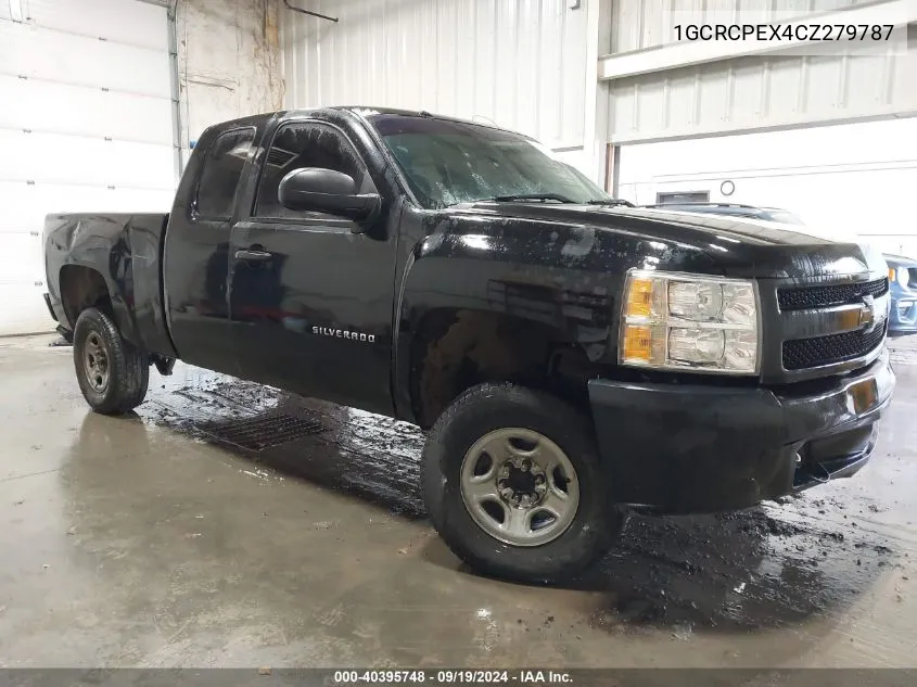 1GCRCPEX4CZ279787 2012 Chevrolet Silverado 1500 Work Truck