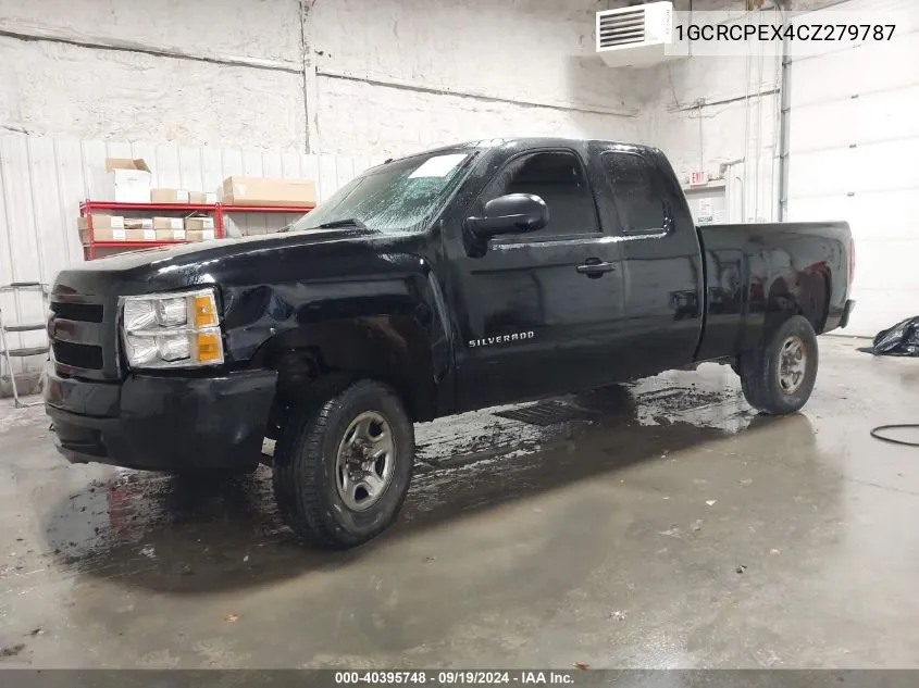 1GCRCPEX4CZ279787 2012 Chevrolet Silverado 1500 Work Truck