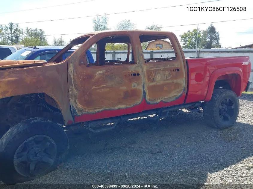 2012 Chevrolet Silverado 2500Hd Ltz VIN: 1GC1KYC86CF126508 Lot: 40399499