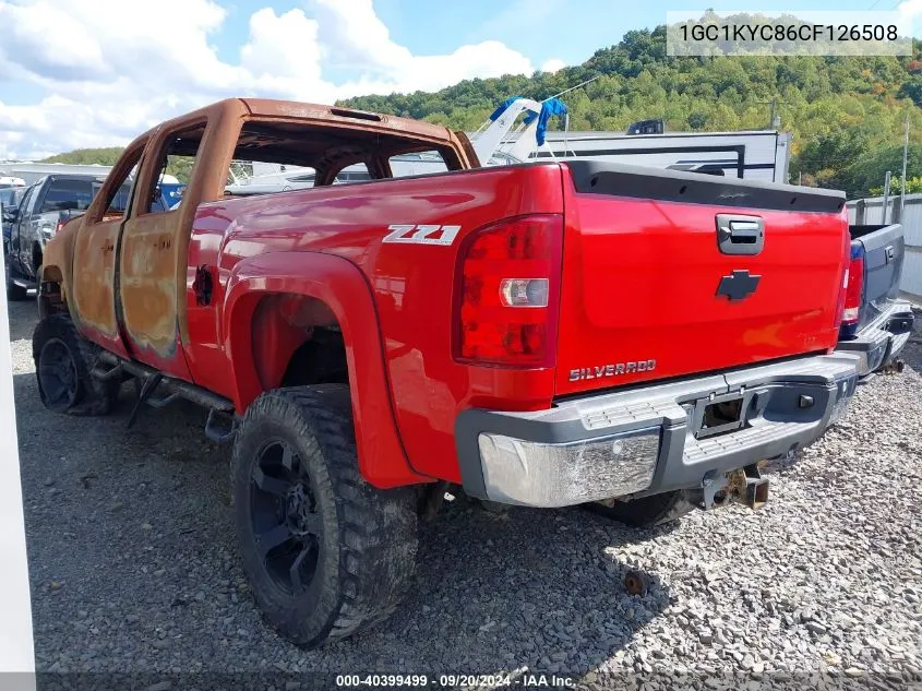 2012 Chevrolet Silverado 2500Hd Ltz VIN: 1GC1KYC86CF126508 Lot: 40399499