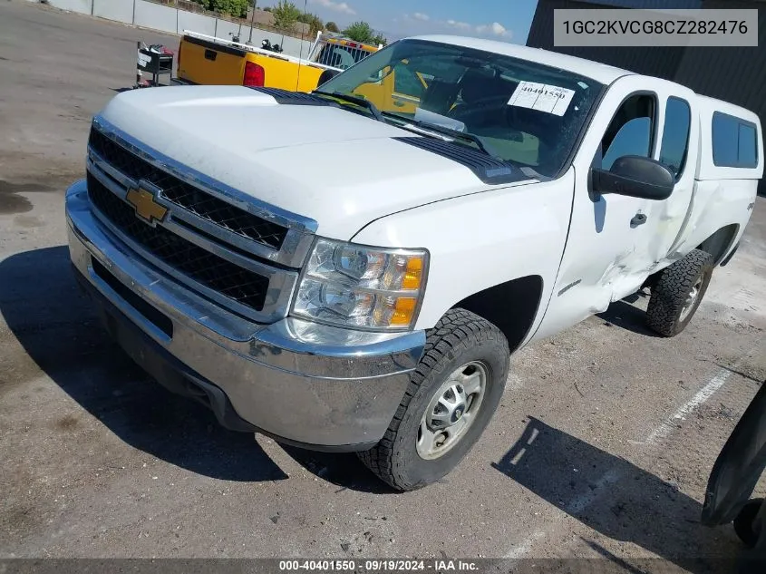 2012 Chevrolet Silverado 2500Hd Work Truck VIN: 1GC2KVCG8CZ282476 Lot: 40401550