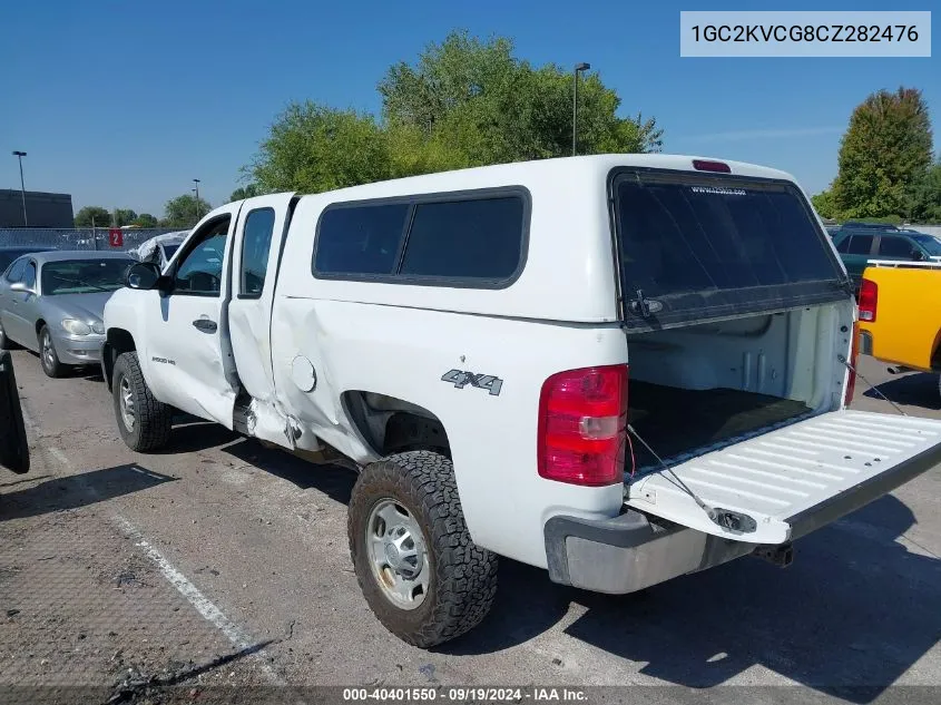 2012 Chevrolet Silverado 2500Hd Work Truck VIN: 1GC2KVCG8CZ282476 Lot: 40401550