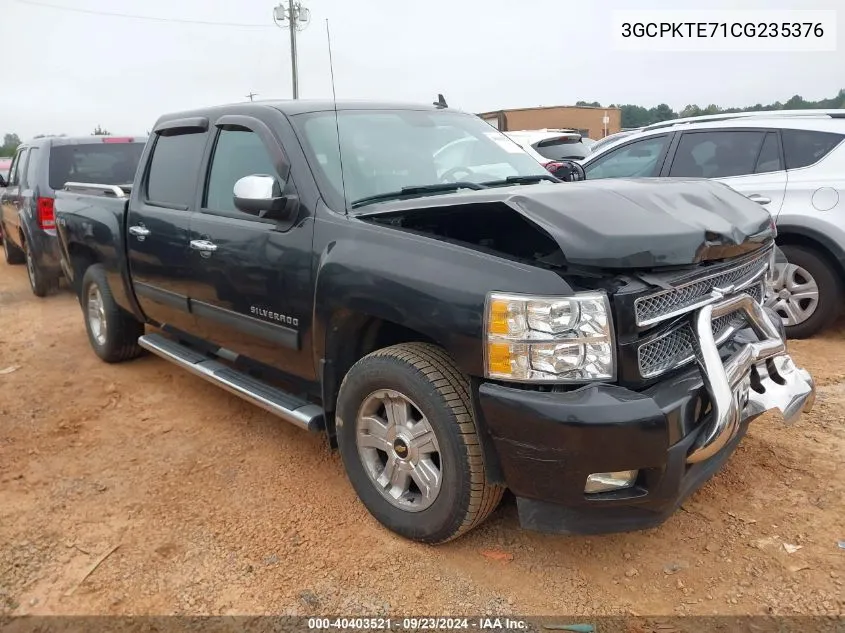 2012 Chevrolet Silverado 1500 Ltz VIN: 3GCPKTE71CG235376 Lot: 40403521