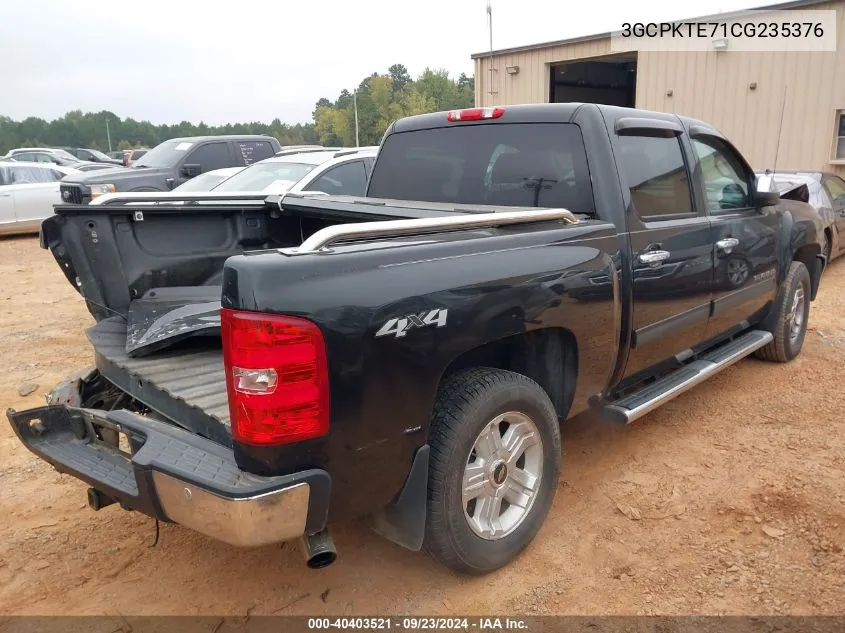 2012 Chevrolet Silverado 1500 Ltz VIN: 3GCPKTE71CG235376 Lot: 40403521