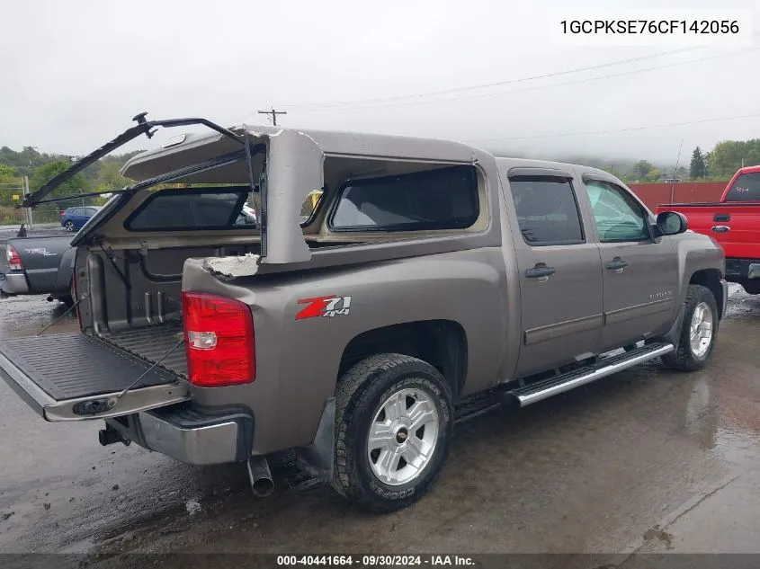 1GCPKSE76CF142056 2012 Chevrolet Silverado 1500 Lt