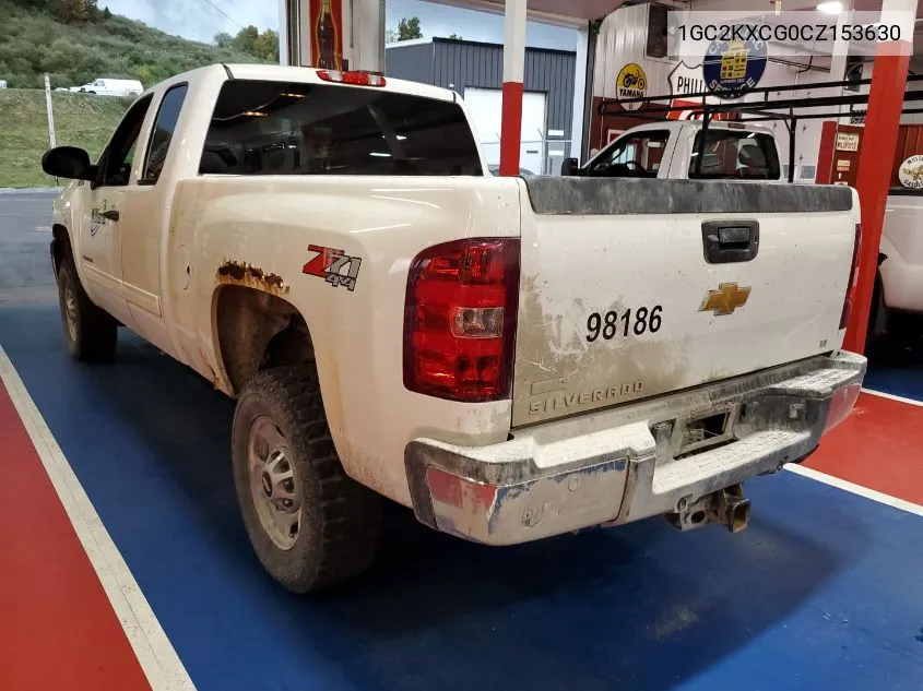 2012 Chevrolet Silverado K2500 Heavy Duty Lt VIN: 1GC2KXCG0CZ153630 Lot: 40445166