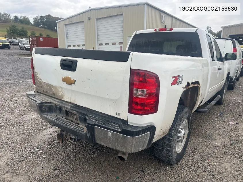 1GC2KXCG0CZ153630 2012 Chevrolet Silverado K2500 Heavy Duty Lt