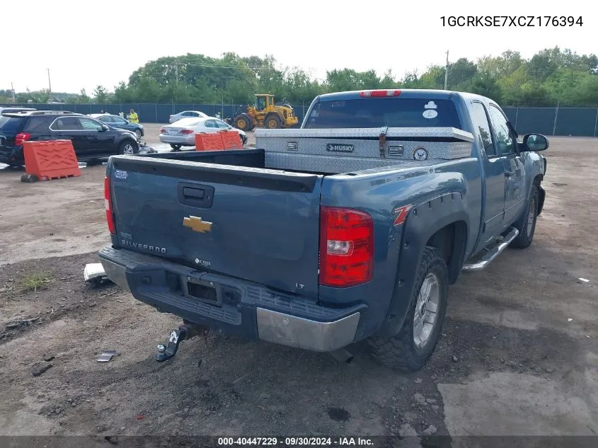 1GCRKSE7XCZ176394 2012 Chevrolet Silverado K1500 Lt