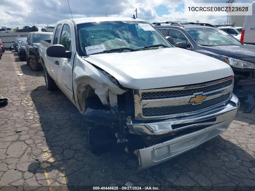 2012 Chevrolet Silverado 1500 Lt VIN: 1GCRCSE08CZ123628 Lot: 40448628