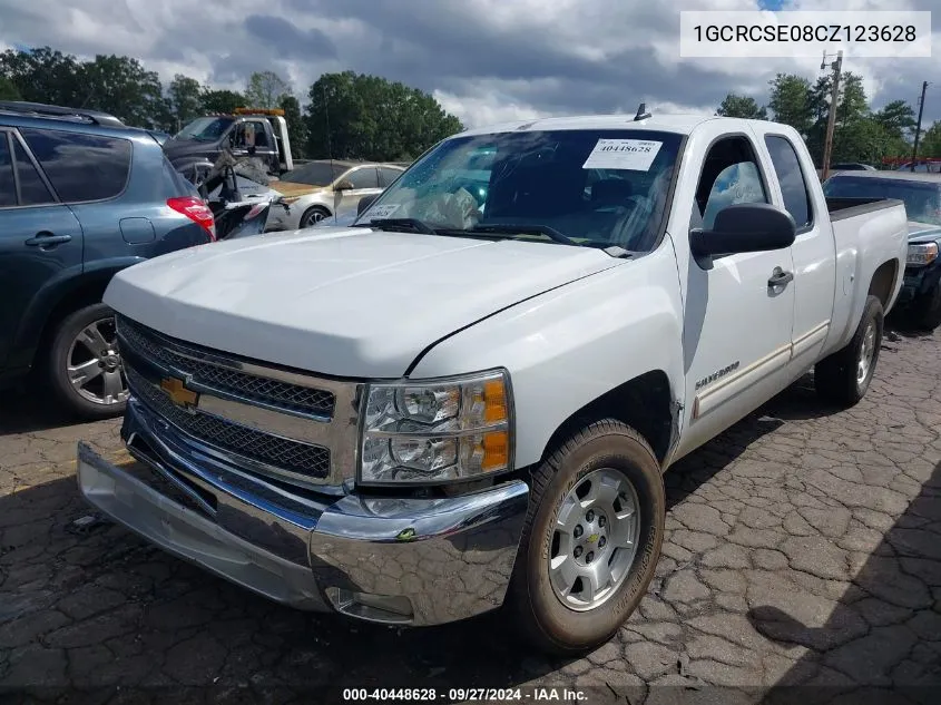 2012 Chevrolet Silverado 1500 Lt VIN: 1GCRCSE08CZ123628 Lot: 40448628