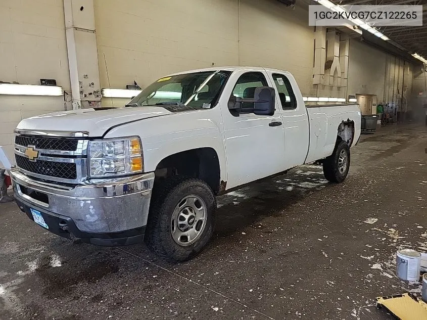 1GC2KVCG7CZ122265 2012 Chevrolet Silverado 2500Hd Work Truck